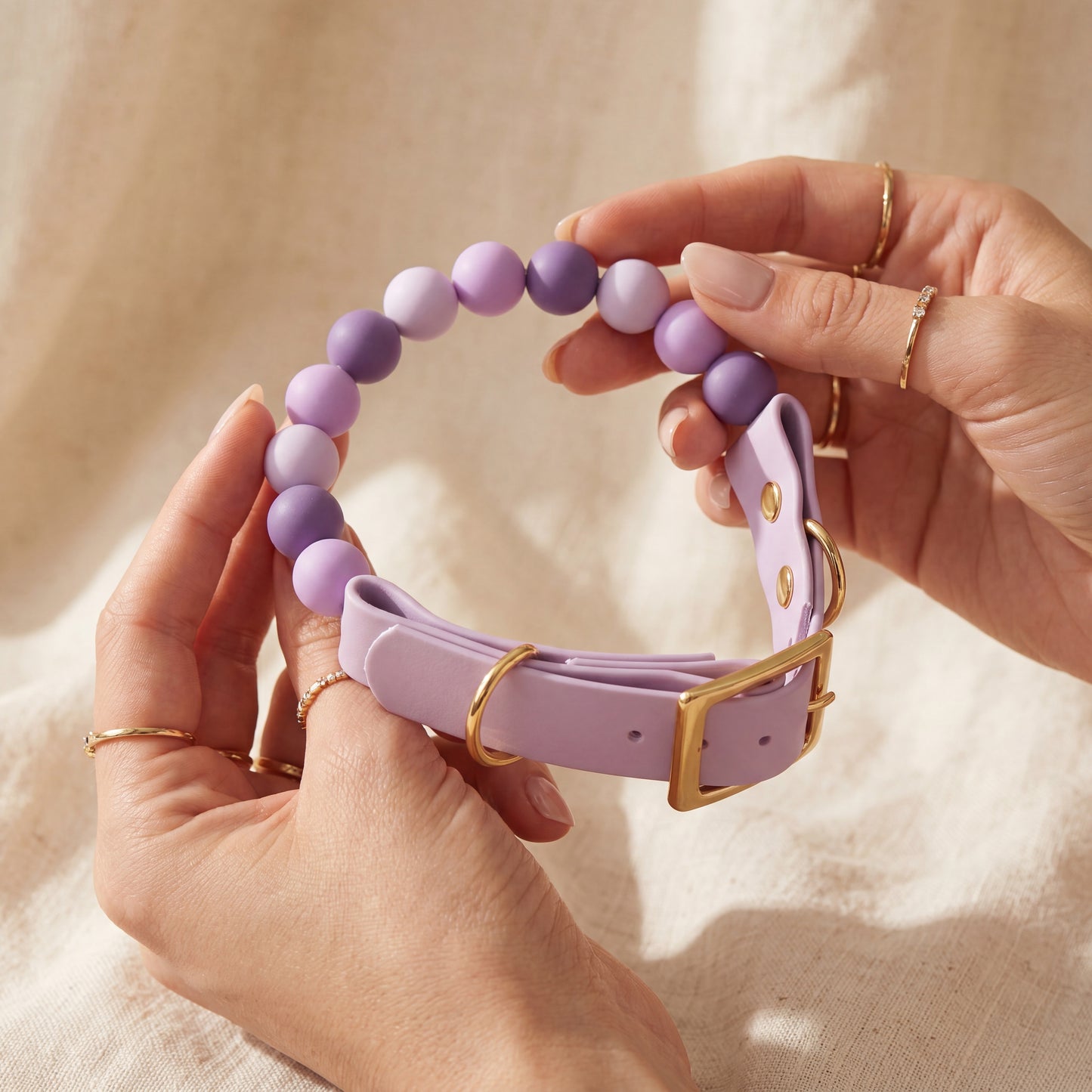 Lavender Dream —Bows & Paws Collar