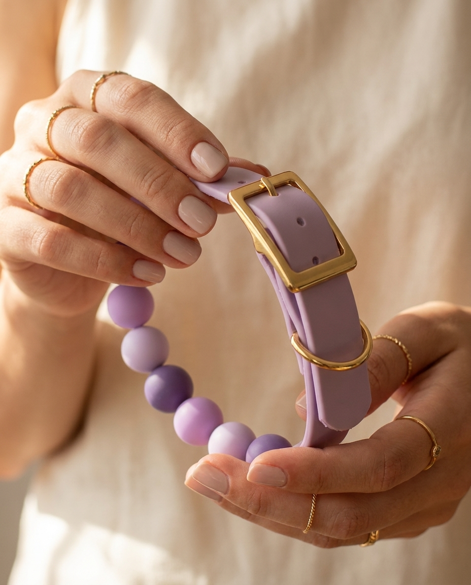 Lavender Dream —Bows & Paws Collar